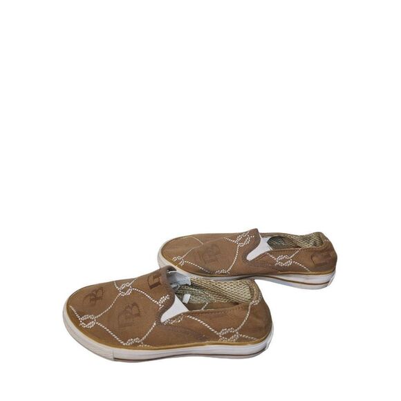 Dooney And Bourke Sneakers Women Sz 5 Low‎ Top Slip On All Over Print Designer - Picture 2 of 6